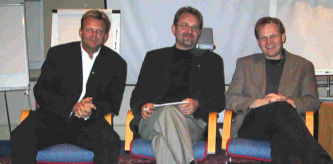 3 kursledere etter lederseminar på Solstrand